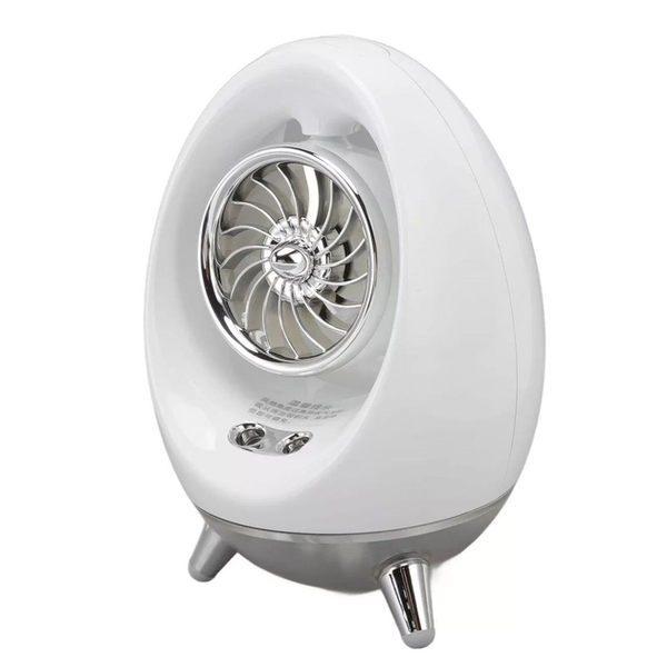 Настільний міні-кондиціонер 3-в-1 Air Cooler 657: портативний вентилятор-охолоджувач з розпилювачем води, зволожувач та нічник із 7 кольорами підсвітки, живлення від USB Cooler 657 фото