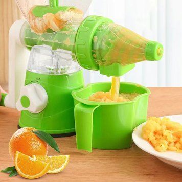 Шнекова ручна соковижималка Your Favorite Juice Wizard &mdash; для овочів, фруктів та зелені, з конусною насадкою yfjw фото