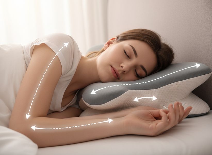 Ортопедическая подушка &ldquo;Бабочка&rdquo; Pillow‑04 Pillow‑04 фото