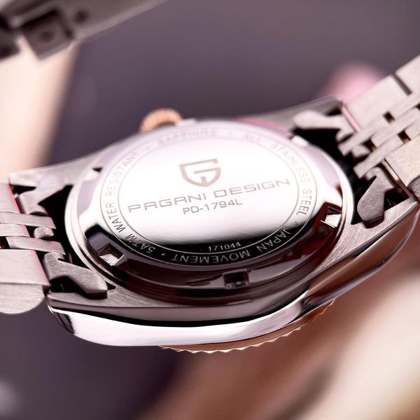 Pagani Design PD-1794L Silver-Rose Gold-Blue Silver-Rose Gold-Blue фото