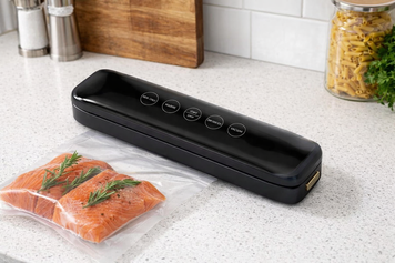 Кухонний вакуумний пакувальник Vacuum sealer Model 10 / Вакууматор для продуктів / Кухонний вакууматор 33х8, 5х6см від мережі G5876 фото