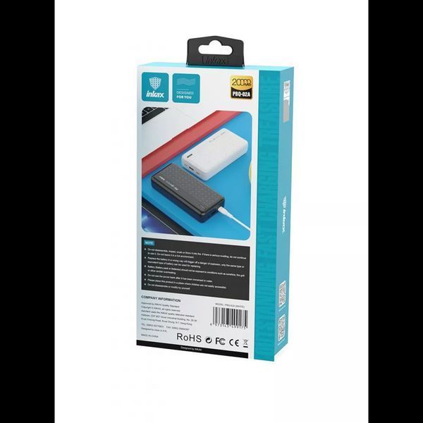 Повербанк Power Bank 20000mAh INKAX PB-02A PBQ-02A фото