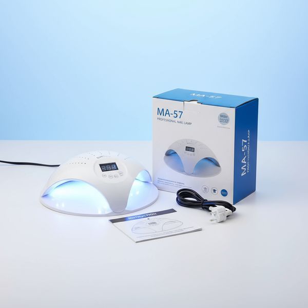 Професійна ультрафіолетова лампа для нігтів Beauty nail Sun 669-48WT 24 LED+UV на дві руки MA-57 1272 фото