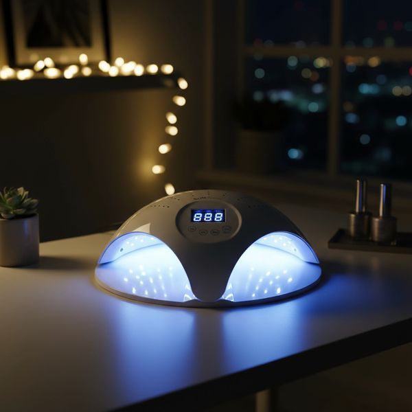 Професійна ультрафіолетова лампа для нігтів Beauty nail Sun 669-48WT 24 LED+UV на дві руки MA-57 1272 фото