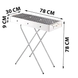 Переносний мангал BARBECUE TRAY 770T MD-008 809 (80&times;30&times;78 см) &mdash; складаний гриль з решіткою, вентиляцією та ручками TRAY 770T фото 3