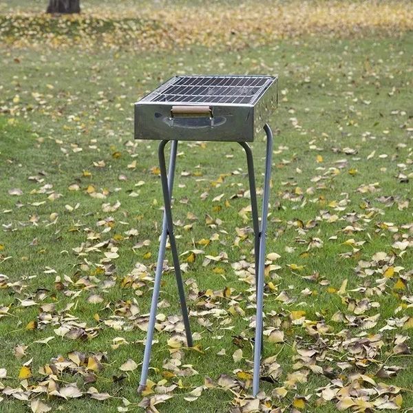 Переносний мангал BARBECUE TRAY 770SS MD-008 8009 770SS фото