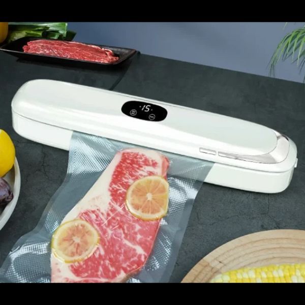 Вакуумний пакувальник для харчових продуктів з дисплеєм Vacuum sealer Model 1 G6362 фото