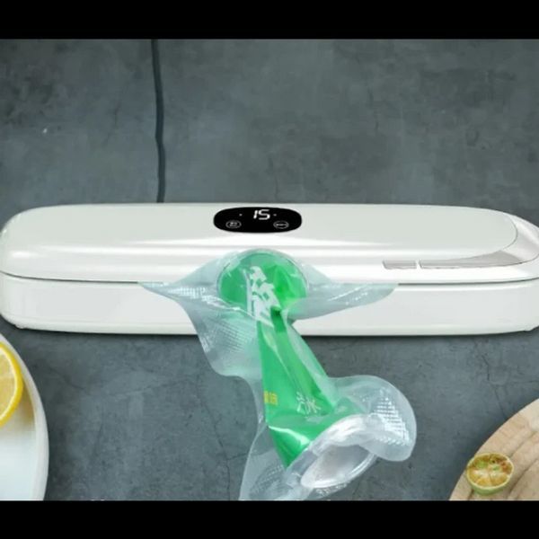Вакуумний пакувальник для харчових продуктів з дисплеєм Vacuum sealer Model 1 G6362 фото