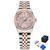 Pagani Design PD-1794L Silver-Rose Gold-Pink  Silver-Rose Gold-Pink фото