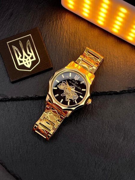 Годинник наручний Awarder 024 Не забуду дім Gold-Black 024 Gold-Black фото