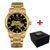 Годинник наручний Awarder 024 Не забуду дім Gold-Black 024 Gold-Black фото