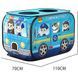 Дитячий ігровий намет-будиночок Kids Indoor Outdoor Playhouse BLUE (110x75x72см) BUS110 фото 1