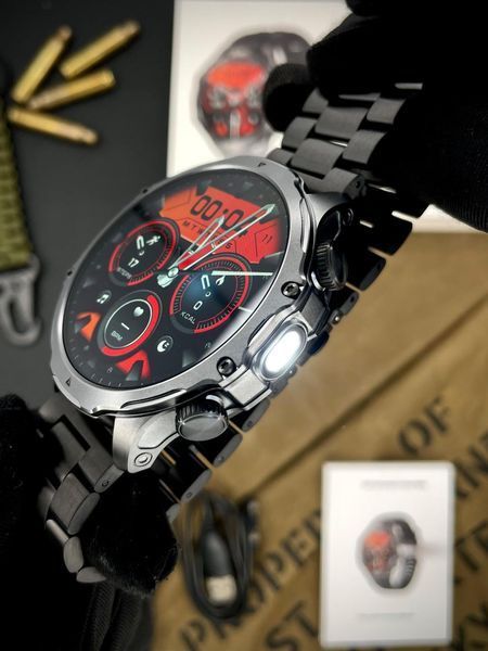 Розумний годинник Modfit Tactic Blaze Black Steel Modfit Tactic Blaze Black фото
