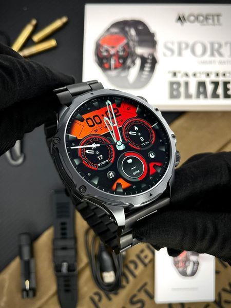 Розумний годинник Modfit Tactic Blaze Black Steel Modfit Tactic Blaze Black фото