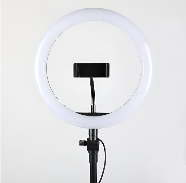 Кільцева світлодіодна LED лампа Ring (26 см) для блогерів, фотографів і візажистів LED26 фото