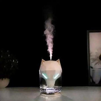 Білий Зволожувач повітря портативний WOLF Air Humidifier, аромадифузор електричний з резервуаром для ефірної олії, ультразвуковий, 650 мл 2127652 фото