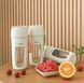 Блендер на акумуляторі для коктейлів та фрешів міні JUICER KS-FSV8 W14 M 1284 фото 3