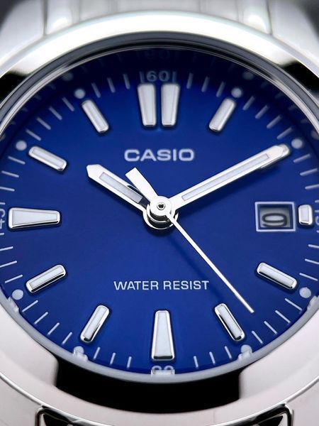 Жіночий годинник Casio LTP-1215A-2A Silver Blue  LTP-1215A-2A Silver Blue фото