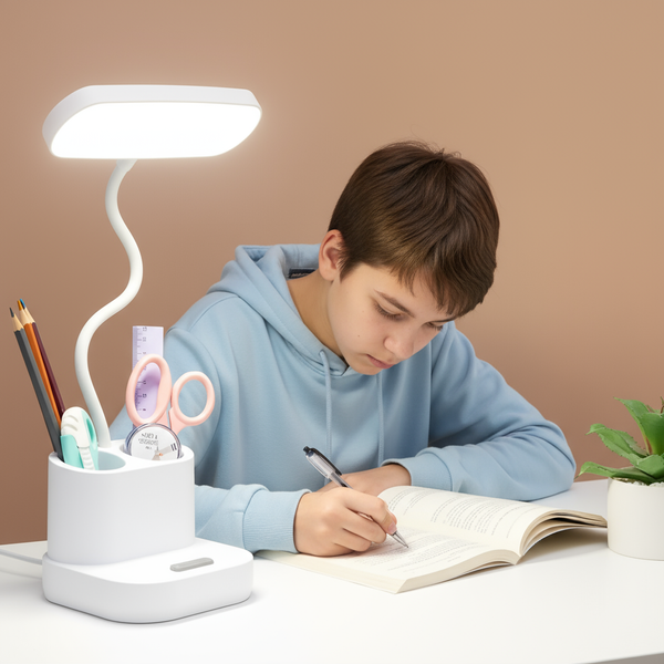 Акумуляторна настільна лампа з USB, 40 LED, DIGAD 1958 / Гнучка світлодіодна лампа на акумуляторі DIGAD1958 фото