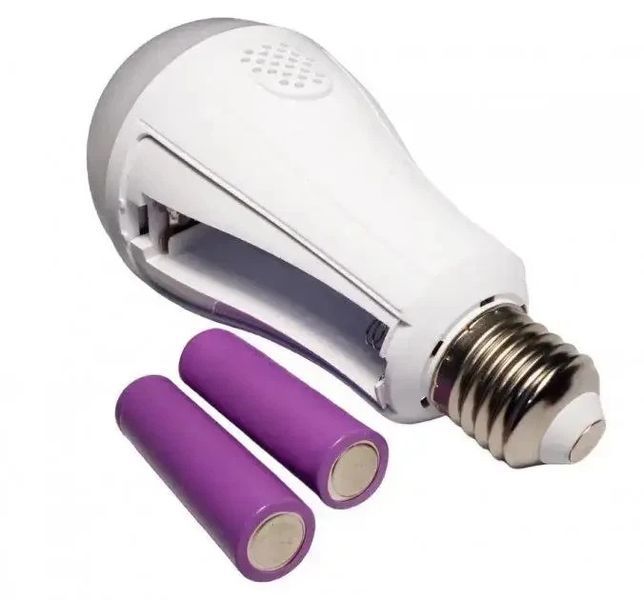 Світлодіодна лампа 20W енергозберігаюча Rainberg P920 20W з 2 акумуляторами 18650 та зарядним пристроєм P920 фото