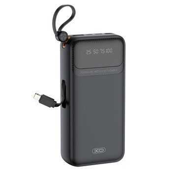 Павербанк XO PR279 20000 мА&middot;год, 22.5W, з вбудованими кабелями USB-A, Type-C, Micro USB, Lightning PR279 фото