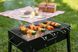 Складений гриль барбекю, портативний мангал BBQ Grill Portable з ручкою, жароміцний, Чорний 1285 фото 7