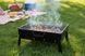 Складений гриль барбекю, портативний мангал BBQ Grill Portable з ручкою, жароміцний, Чорний 1285 фото 8
