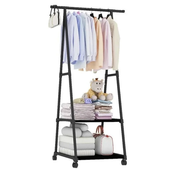 Пересувна підлогова вішалка для одягу The new Coat Rack 1289 фото
