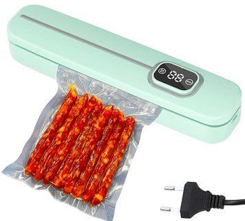Вакуумний пакувальник харчових продуктів з LED дисплеєм, Вакуумний пакувальник 8456222 фото