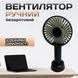 Портативний ручний вентилятор Mini Fan SS-2 зі складною ручкою, підставкою, акумулятором 18650 та USB-зарядкою &mdash; 3 швидкості, надійний настільний та переносний міні-вентилятор для дому і офісу. minifanss2 фото 2