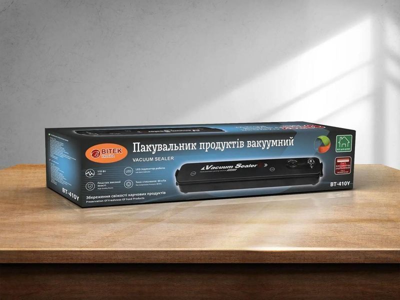Пакувальник продуктів вакуумний BITEK BT-410Y BITEK BT-410Y фото