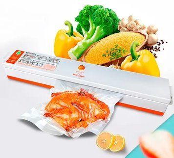 Прибор для вакуумной упаковки продуктів, Freshpack Pro вакууматор HQ-1, для длительного хранения + пакеты HQ-1 фото