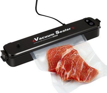Прилад для вакуумного пакування продуктів, Freshpack Pro вакууматор HQ-1, для тривалого зберігання + пакети ST742 фото