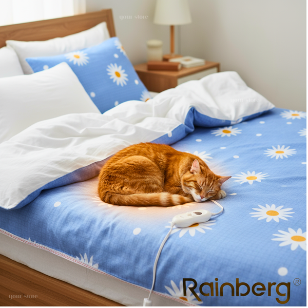 Електрична ковдра Rainberg RB 2224 150&times;180 см (з сумкою)  RB2224 фото