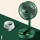 Портативний настільний вентилятор-трансформер Folding Storage Fan, складаний, USB-зарядкою та функцією підставки для телефону.  Foldfan фото 1