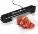 Вакууматор Vacuum Sealer вакуумний пакувальник для їжі, побутовий вакууматор чорний 1298 фото 2